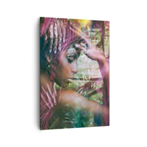 Canvas picture - Mother Nature in the Jungle - 70x100 cm