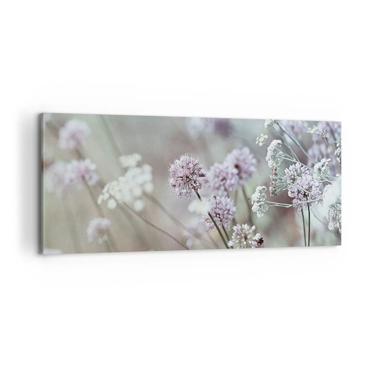 Canvas picture - Sweet Filigrees of Herbs - 100x40 cm