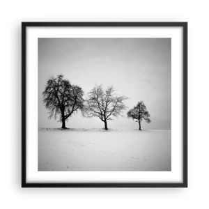 Poster in black frame - What Are They Dreaming About? - 50x50 cm