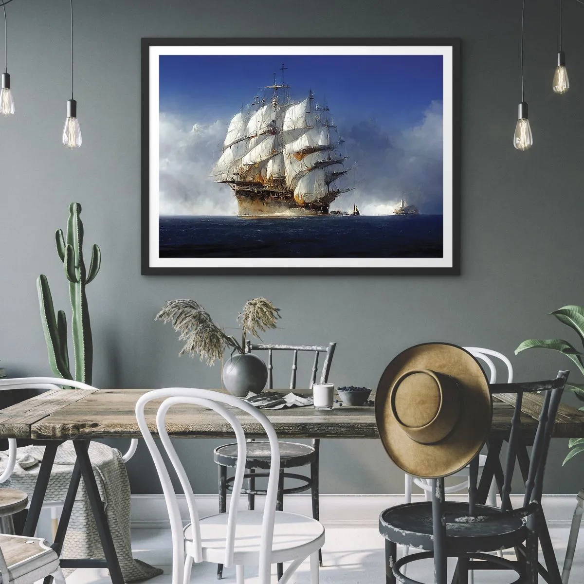 Poster in black frame - The Great Glory! - 70x50 cm