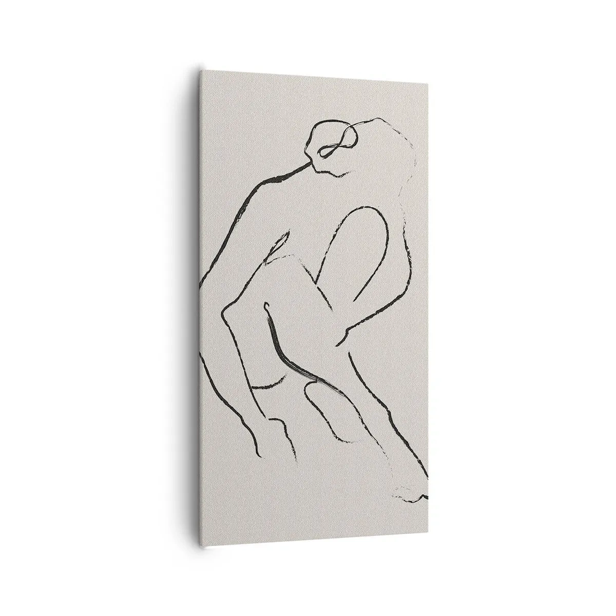 Canvas picture - Intimate Sketch - 65x120 cm