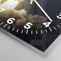 Clock face with numbers