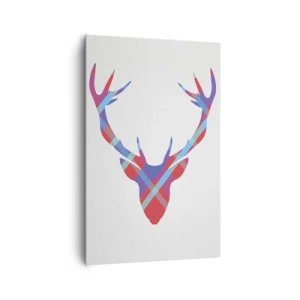 Canvas picture - Scottish Deer - 80x120 cm