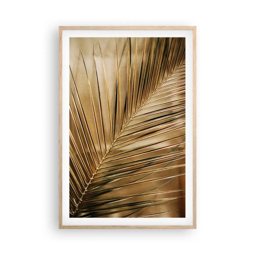 Poster in light oak frame - Natural Colonnade - 61x91 cm