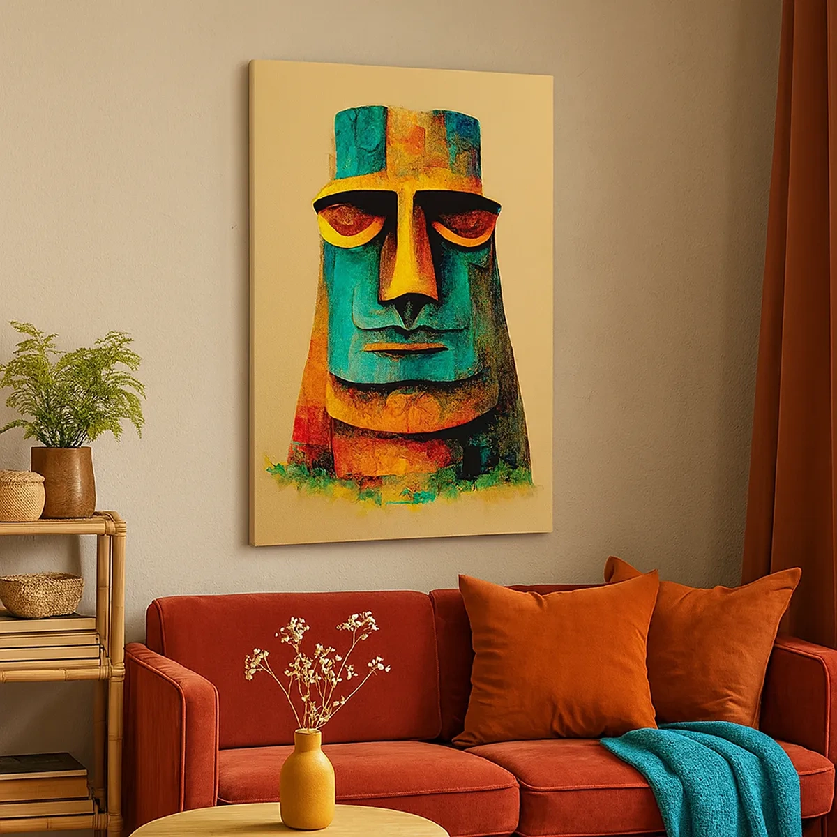 Canvas picture - Statuesque but Friendly - 50x70 cm