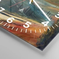 Clock face with numbers