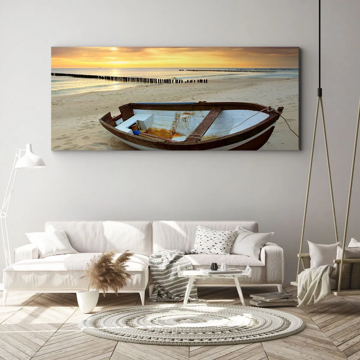 Canvas picture - The Most Beautiful Beaches  - 120x50 cm