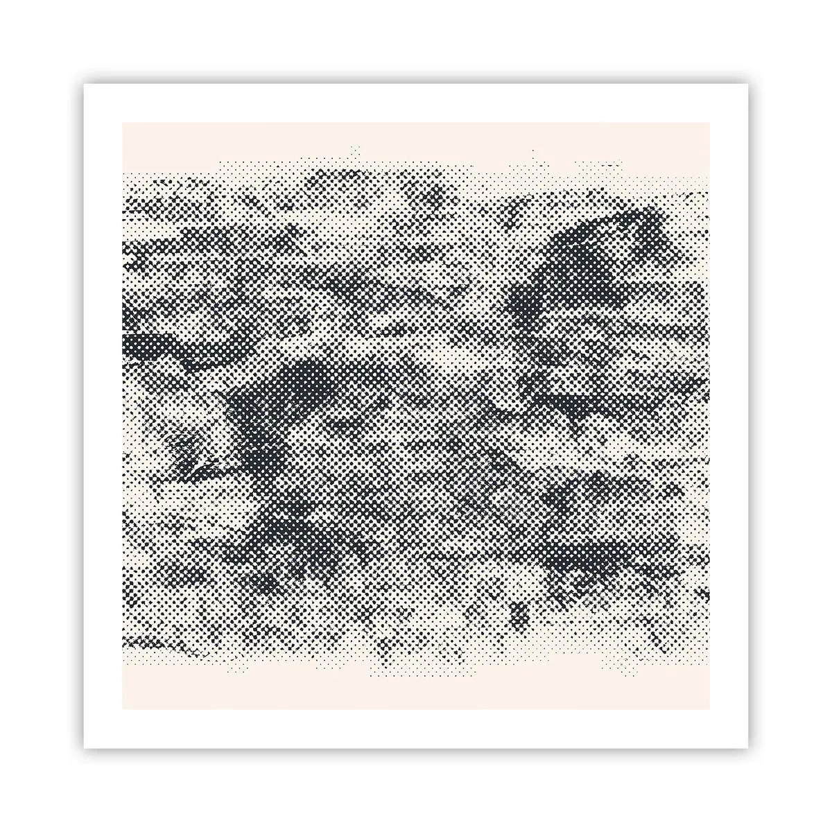 Poster - Foggy Composition - 60x60 cm