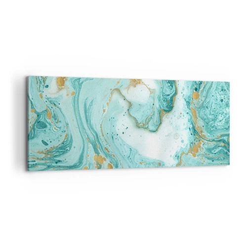 Canvas picture - Under the Great Wave of the Edo Period - 100x40 cm