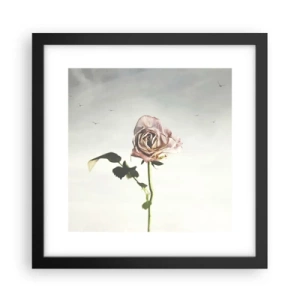 Poster in black frame - Welcoming of Spring - 30x30 cm