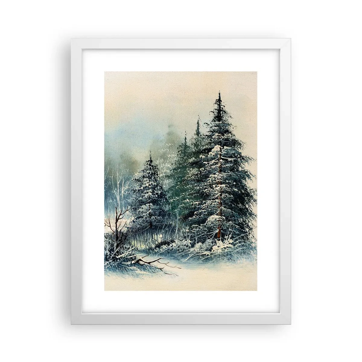 Poster in white frmae - Ready for Christmas - 30x40 cm