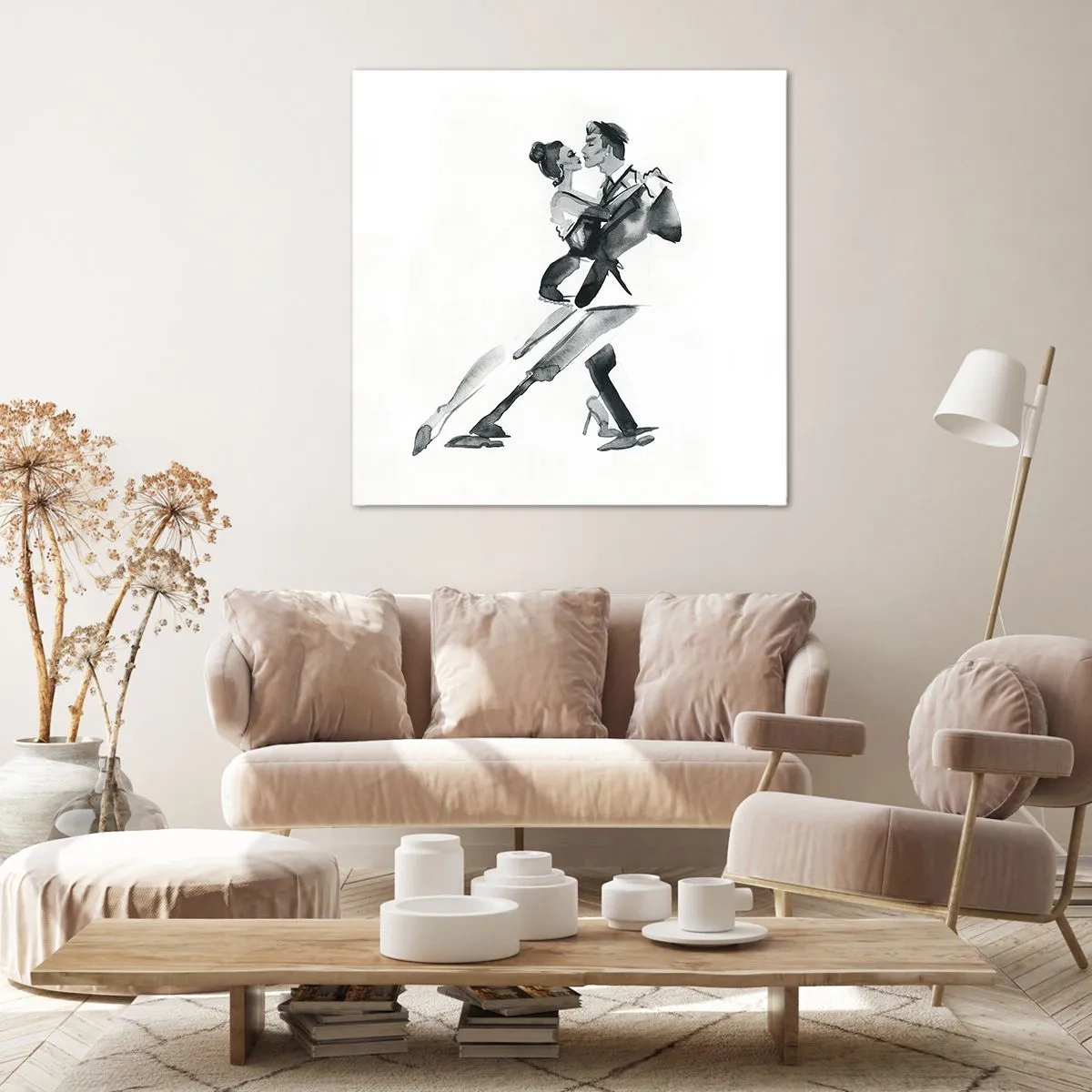 Canvas picture - In One Rhythm - 40x40 cm