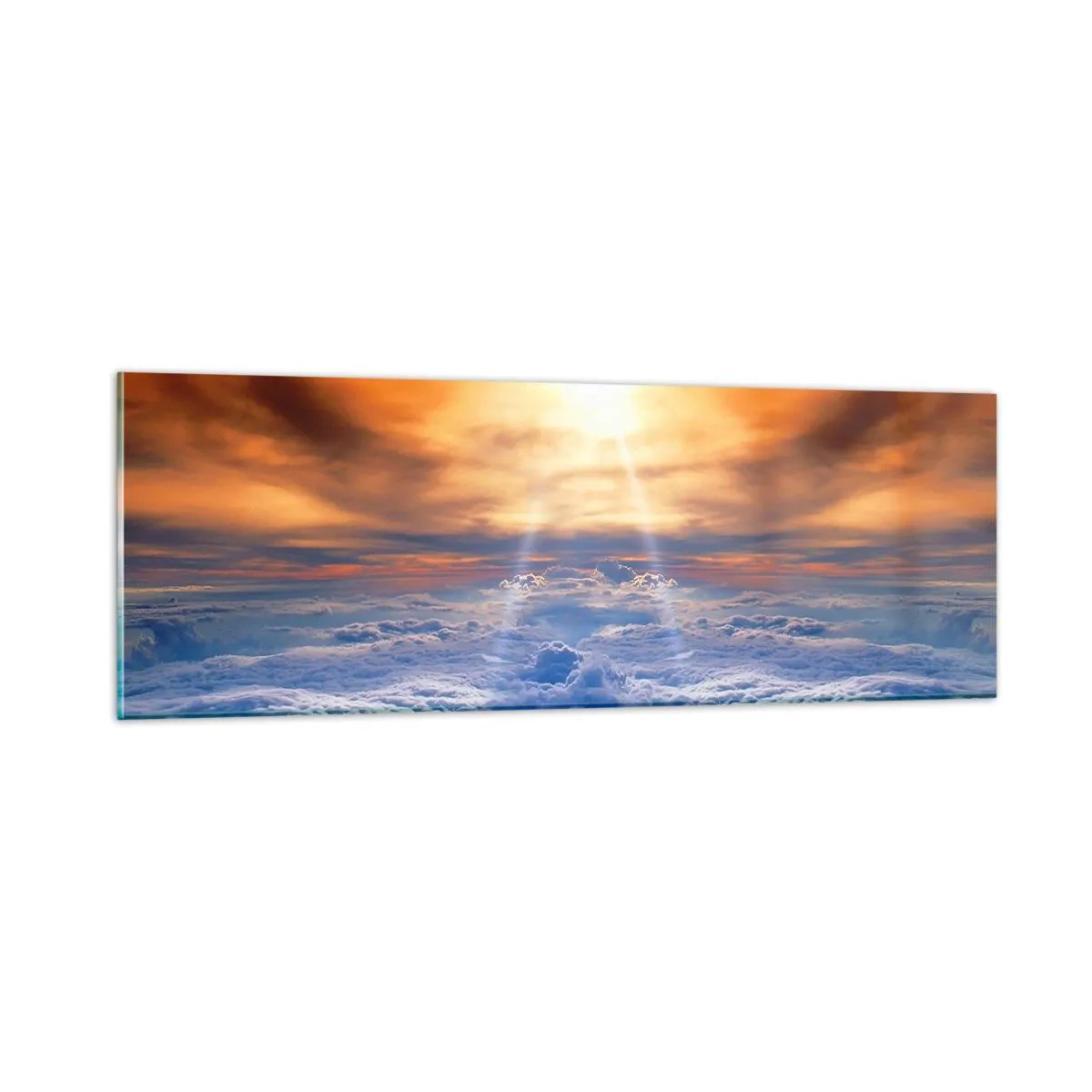 Glass picture - Mystic Landscape - 90x30 cm