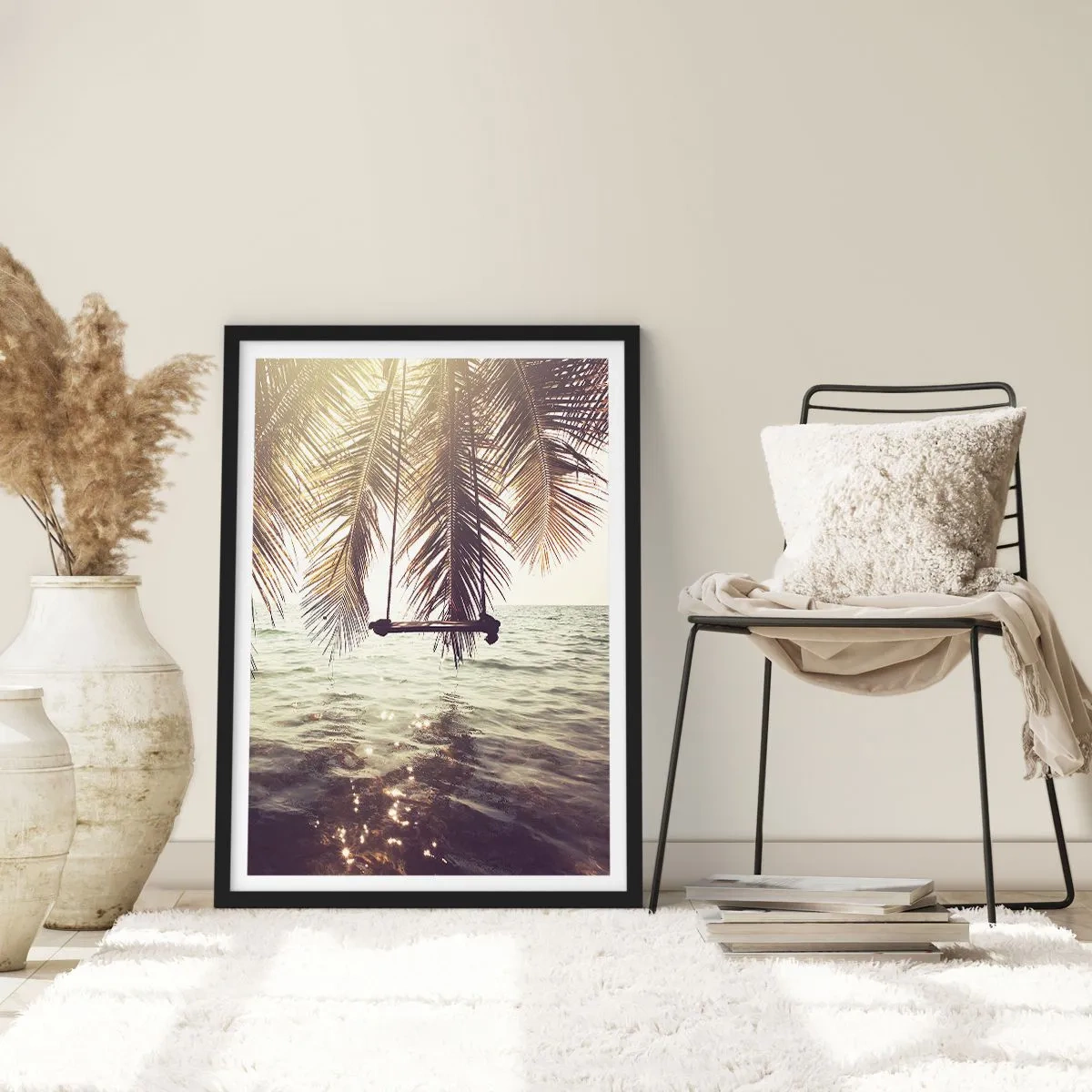 Poster in black frame - You Can Dream as Much as You Wish - 40x50 cm