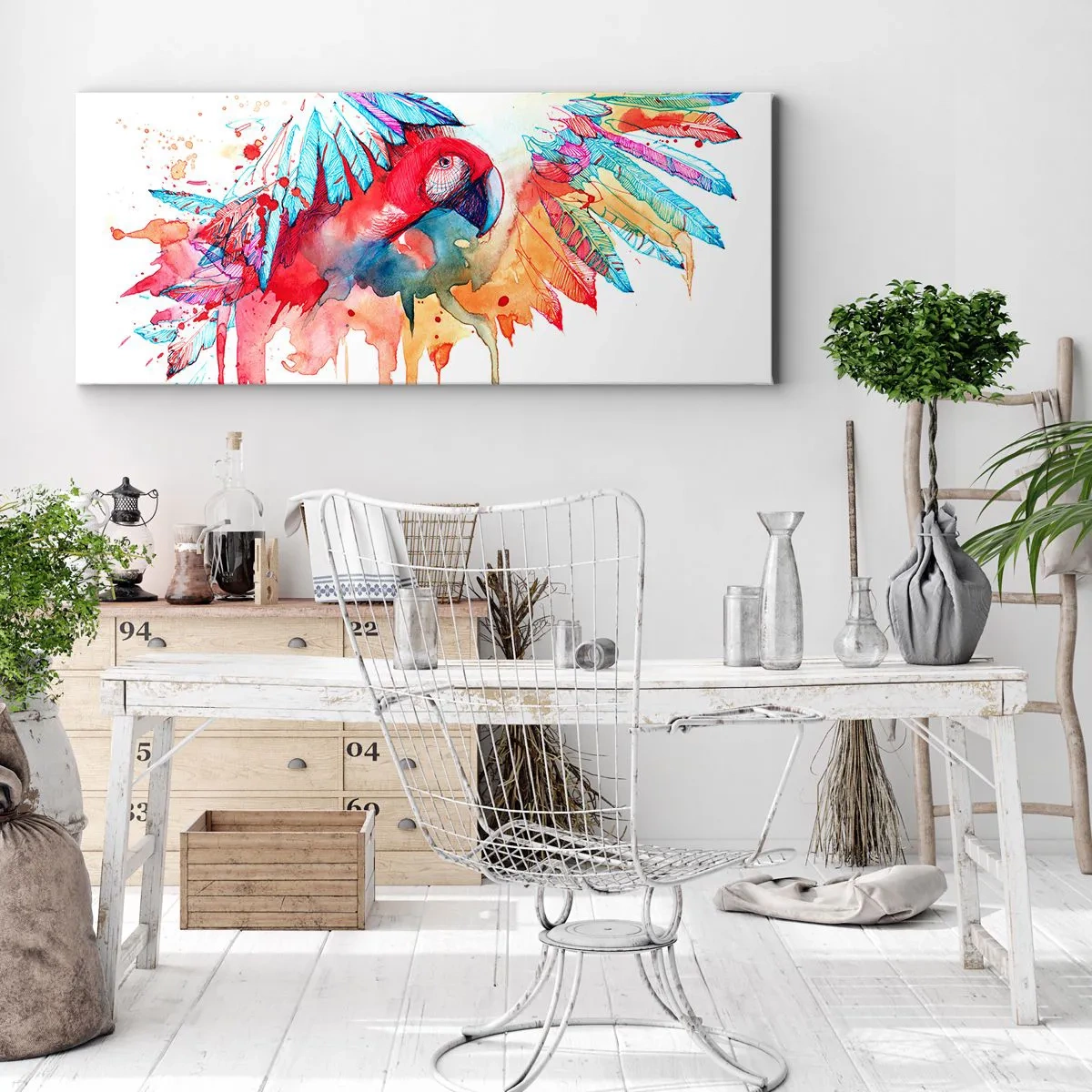 Canvas picture - . - 90x30 cm