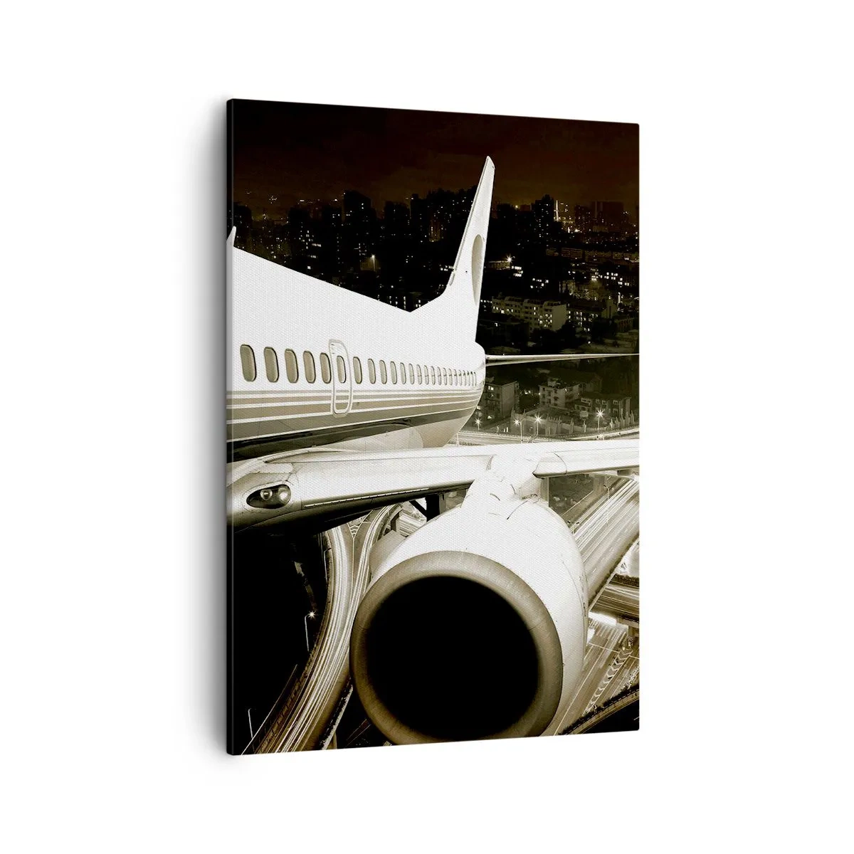 Canvas picture - Flying into the Night - 50x70 cm