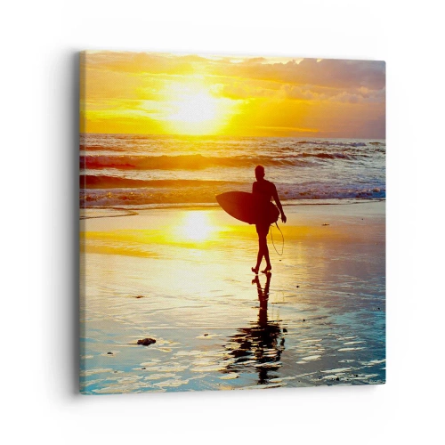 Canvas picture - Return of a Warrior - 40x40 cm