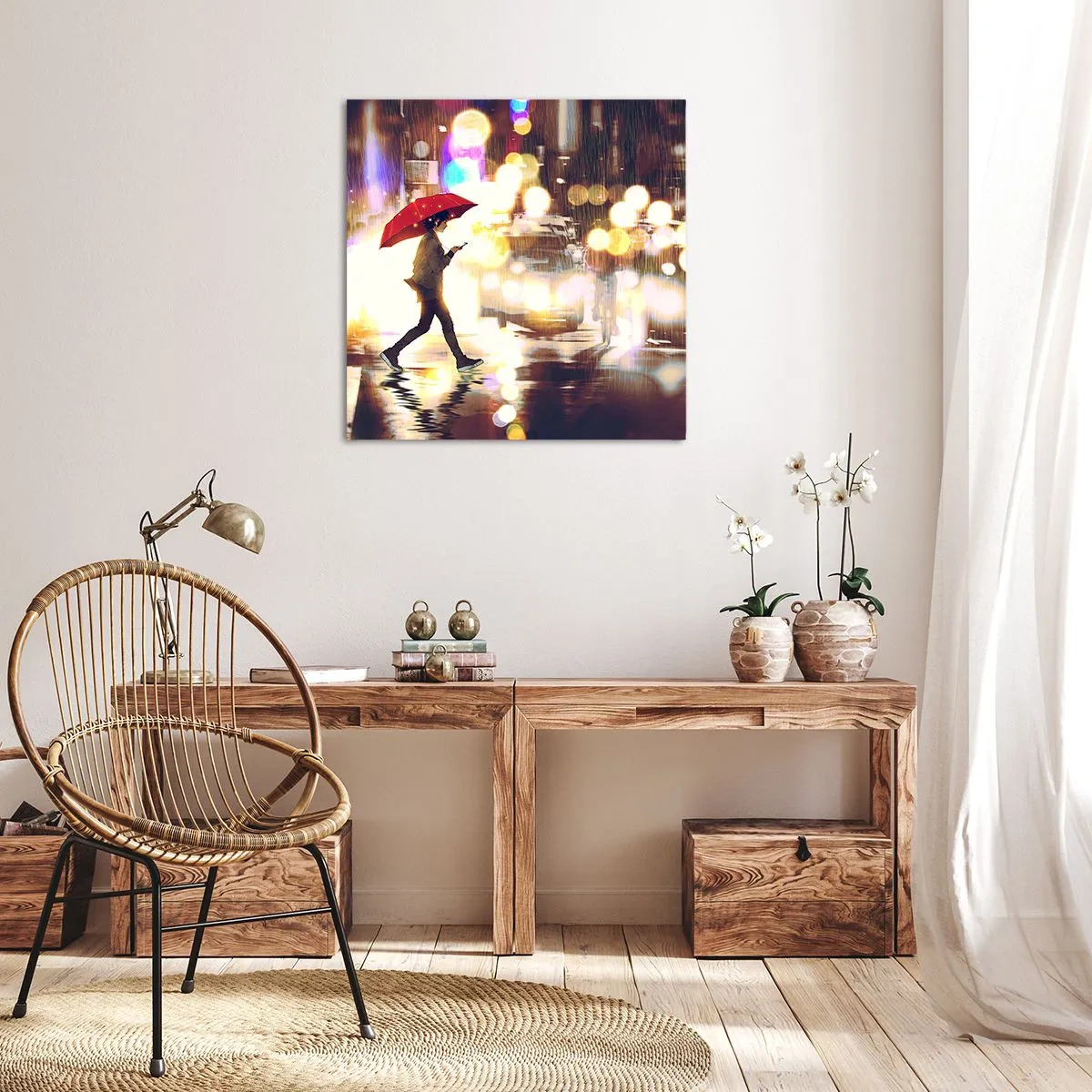 Canvas picture - It Is Sunny Afterall - 40x40 cm