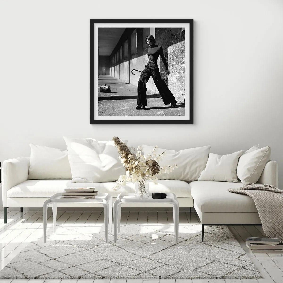 Poster in black frame - City Chic - 60x60 cm