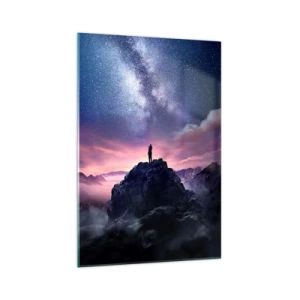 Glass picture - And He Smelled Life - 70x100 cm