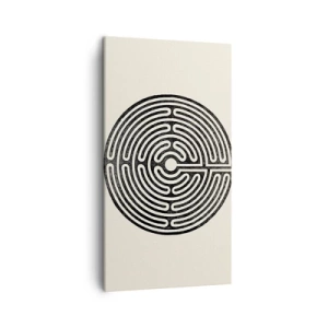 Canvas picture - Mysterious Order - 45x80 cm