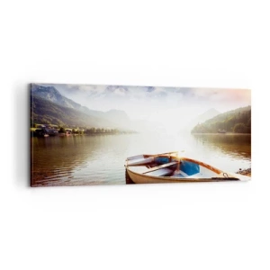 Canvas picture - By the Great, Clear Waters - 100x40 cm