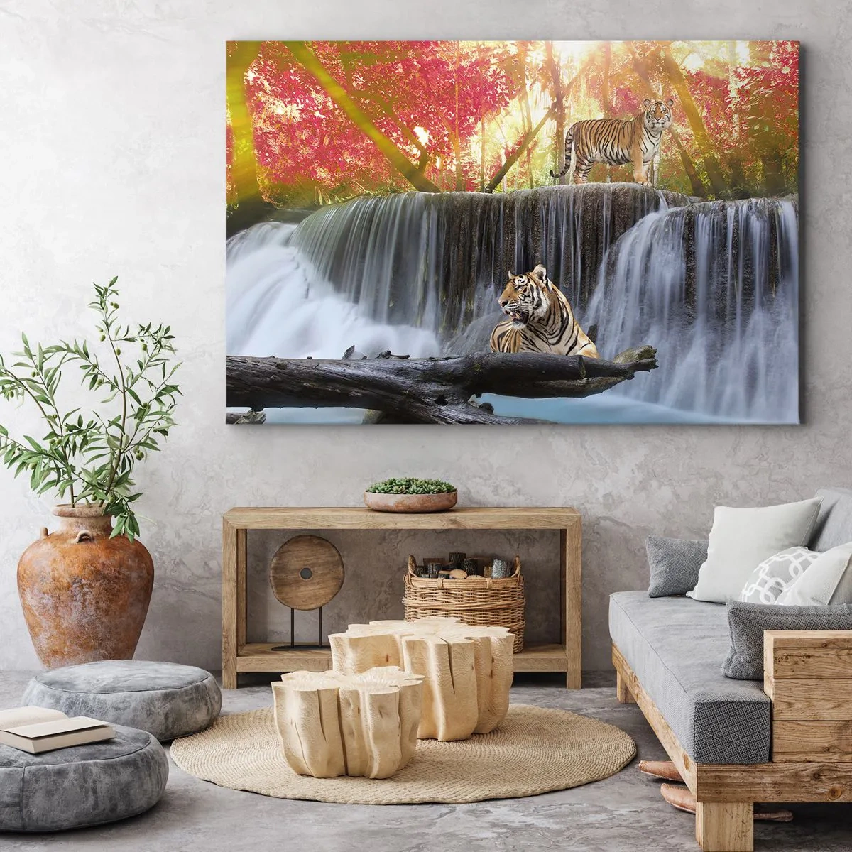 Canvas picture - Surrealistic Landscape - 100x70 cm