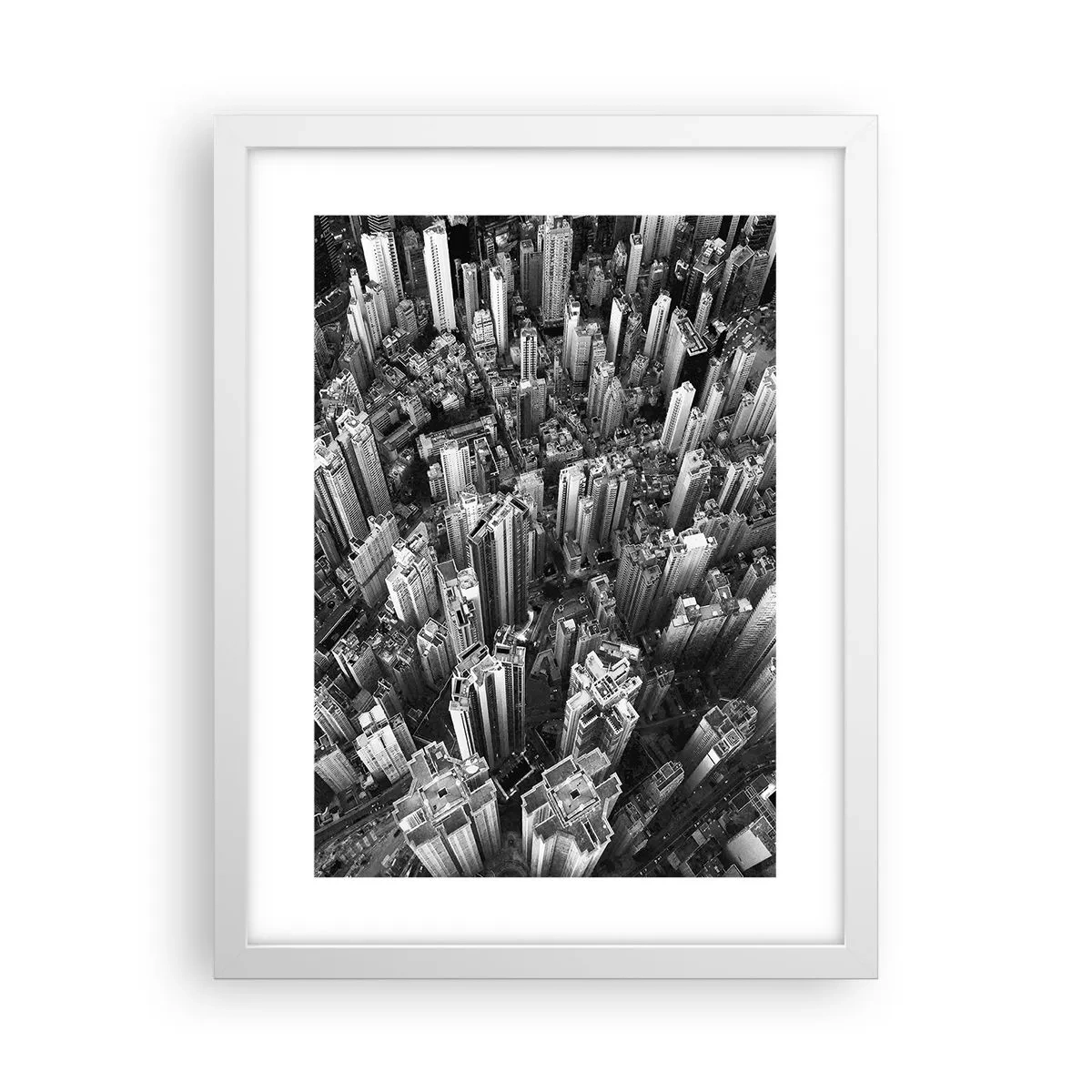 Poster in white frmae - Higher and Higher - 30x40 cm
