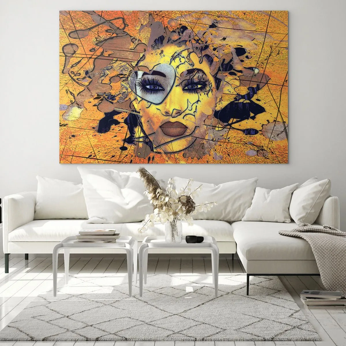 Glass picture - Sunny Beauty - 100x70 cm