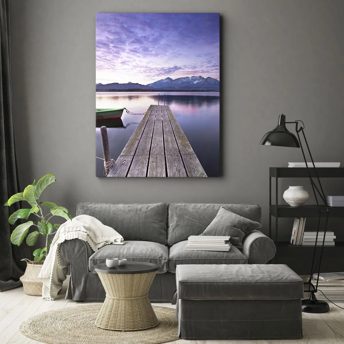 Canvas picture - Friendly Silence - 70x100 cm