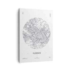Canvas picture - Anatomy of Florence - 70x100 cm