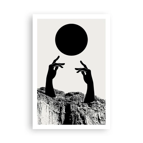 Poster - Surrealistic Composition: Sun and the Rest - 61x91 cm