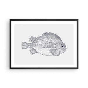 Poster in black frame - For Natural Scientist's Album - 70x50 cm
