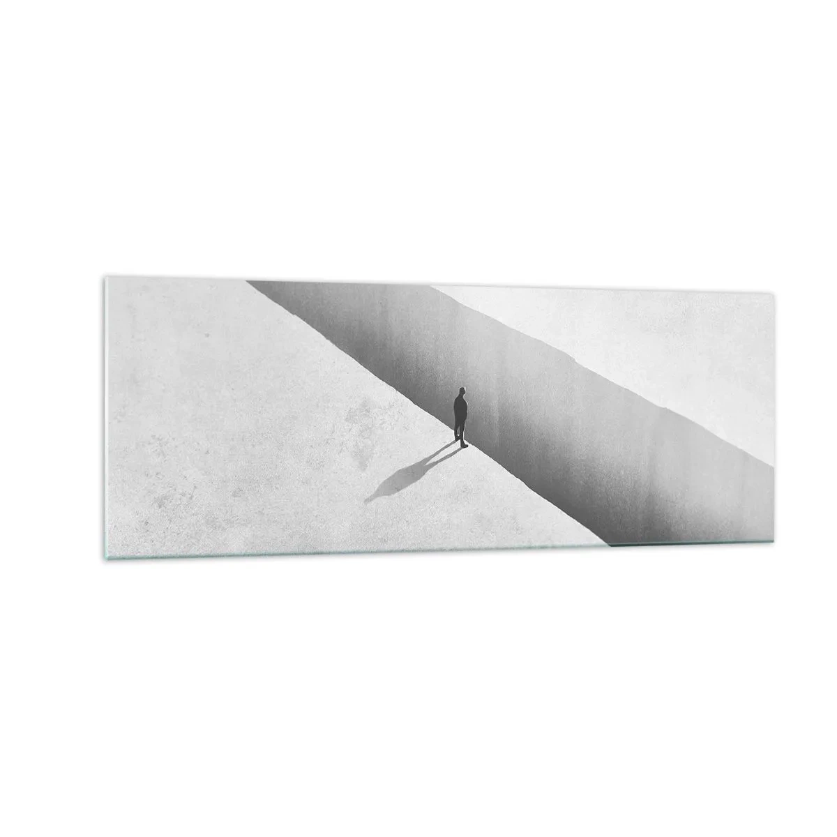 Glass picture - Clear Goal - 140x50 cm