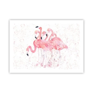 Poster - Pink Power - 70x50 cm