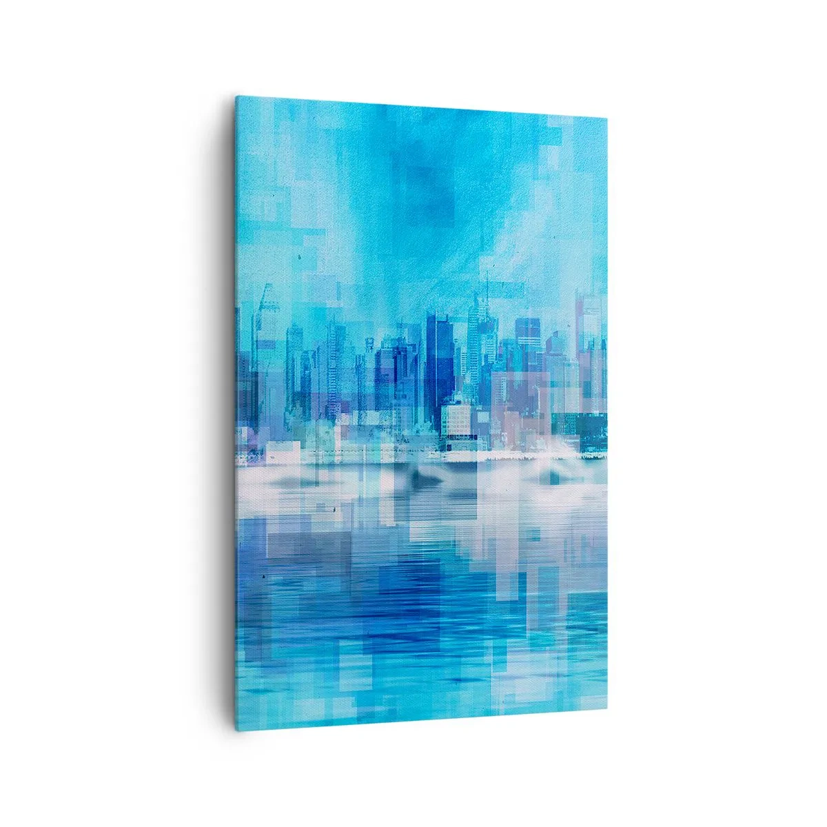Canvas picture - Sunk in Blue - 80x120 cm