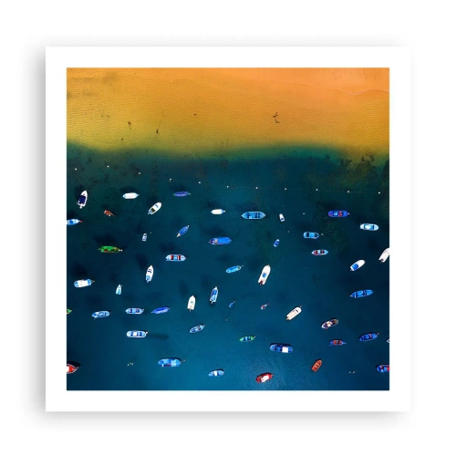 Poster - Holiday Game - 60x60 cm