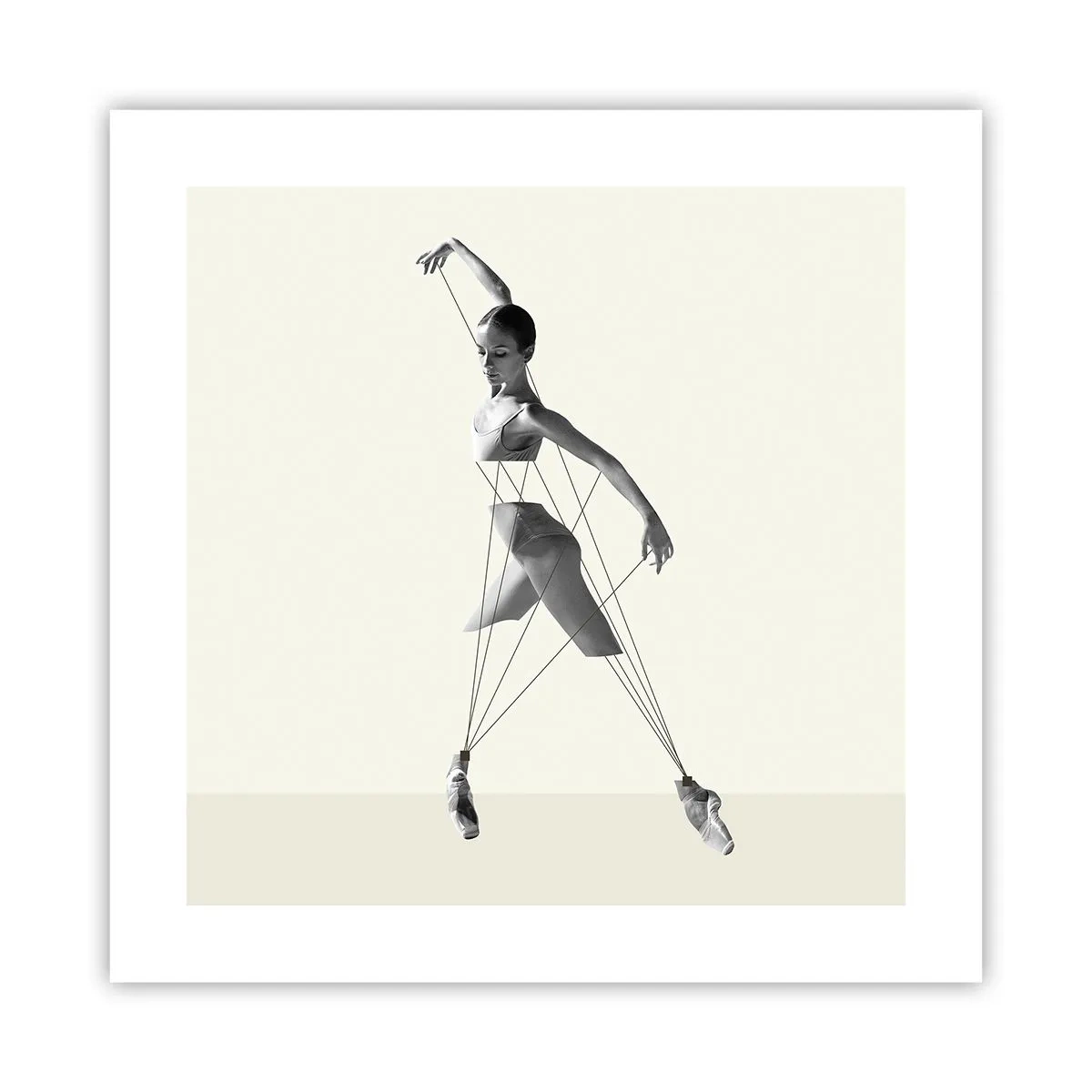 Poster - In the Theatre of the World - 40x40 cm