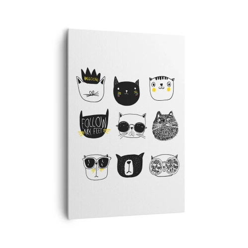 Canvas picture - Each Is Different All the Same - 70x100 cm