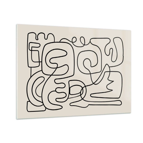 Glass picture - Tracing - 100x70 cm