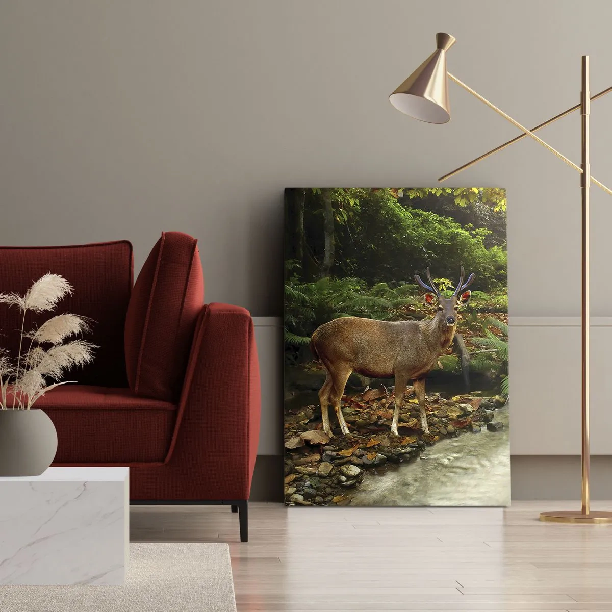 Canvas picture - Wlecome to my World - 50x70 cm