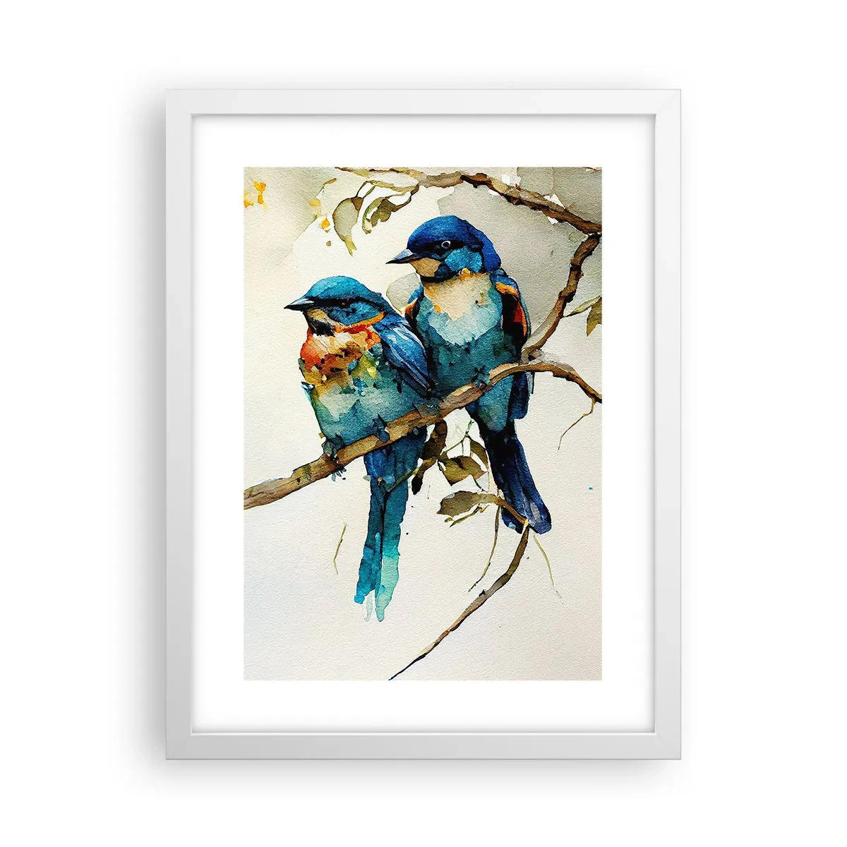 Poster in white frmae - Is It Offended? - 30x40 cm