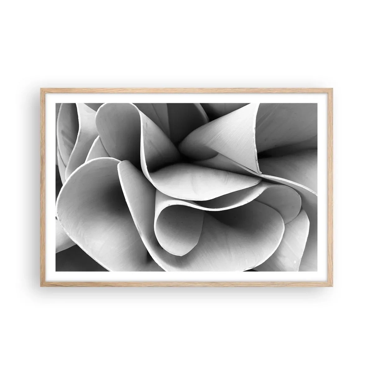 Poster in light oak frame - It Is Happening in Space - 91x61 cm