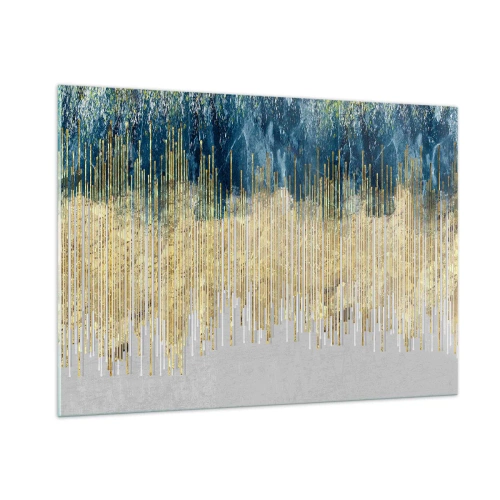 Glass picture - Glided Border - 100x70 cm