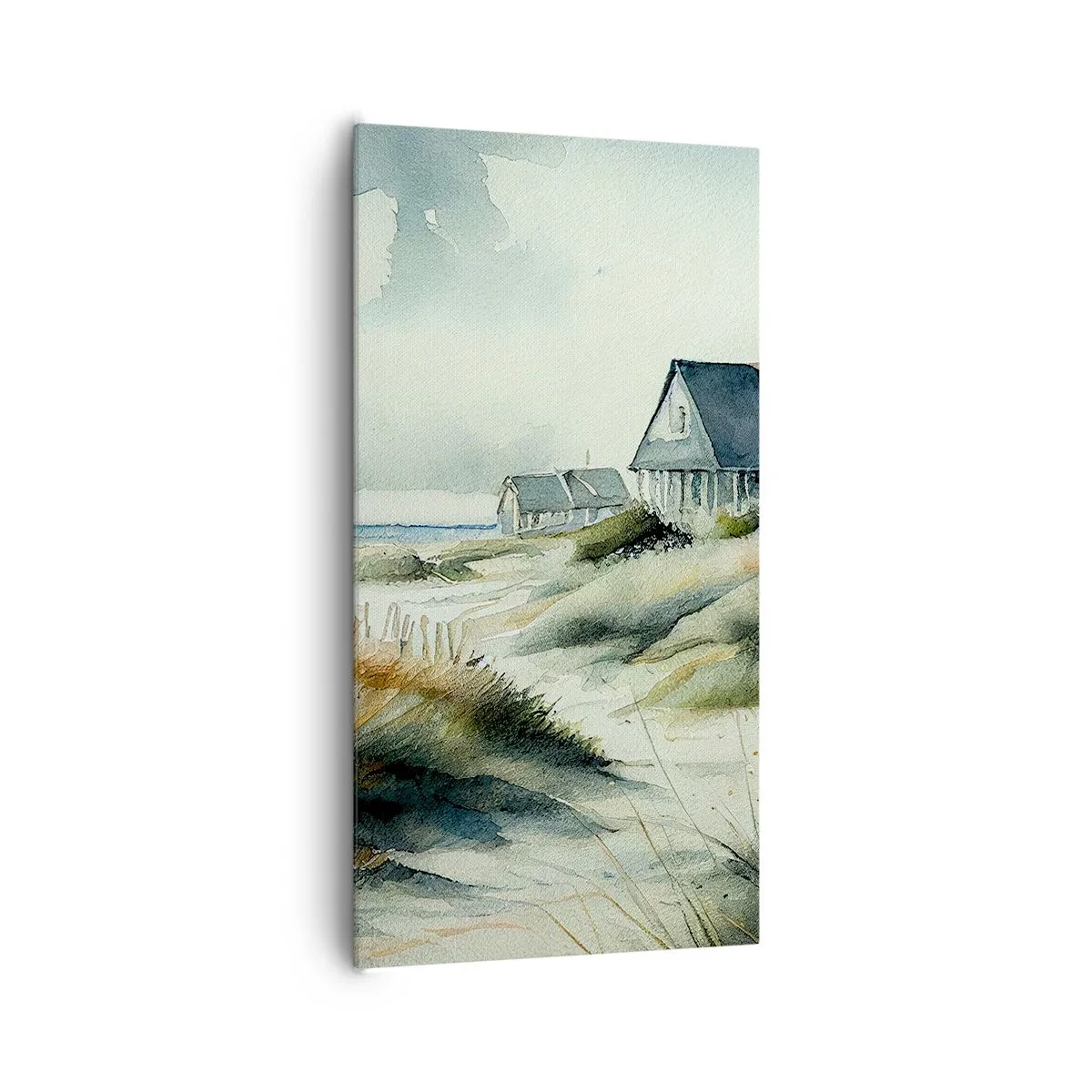 Canvas picture - Away from the Hustle and Bustle - 65x120 cm