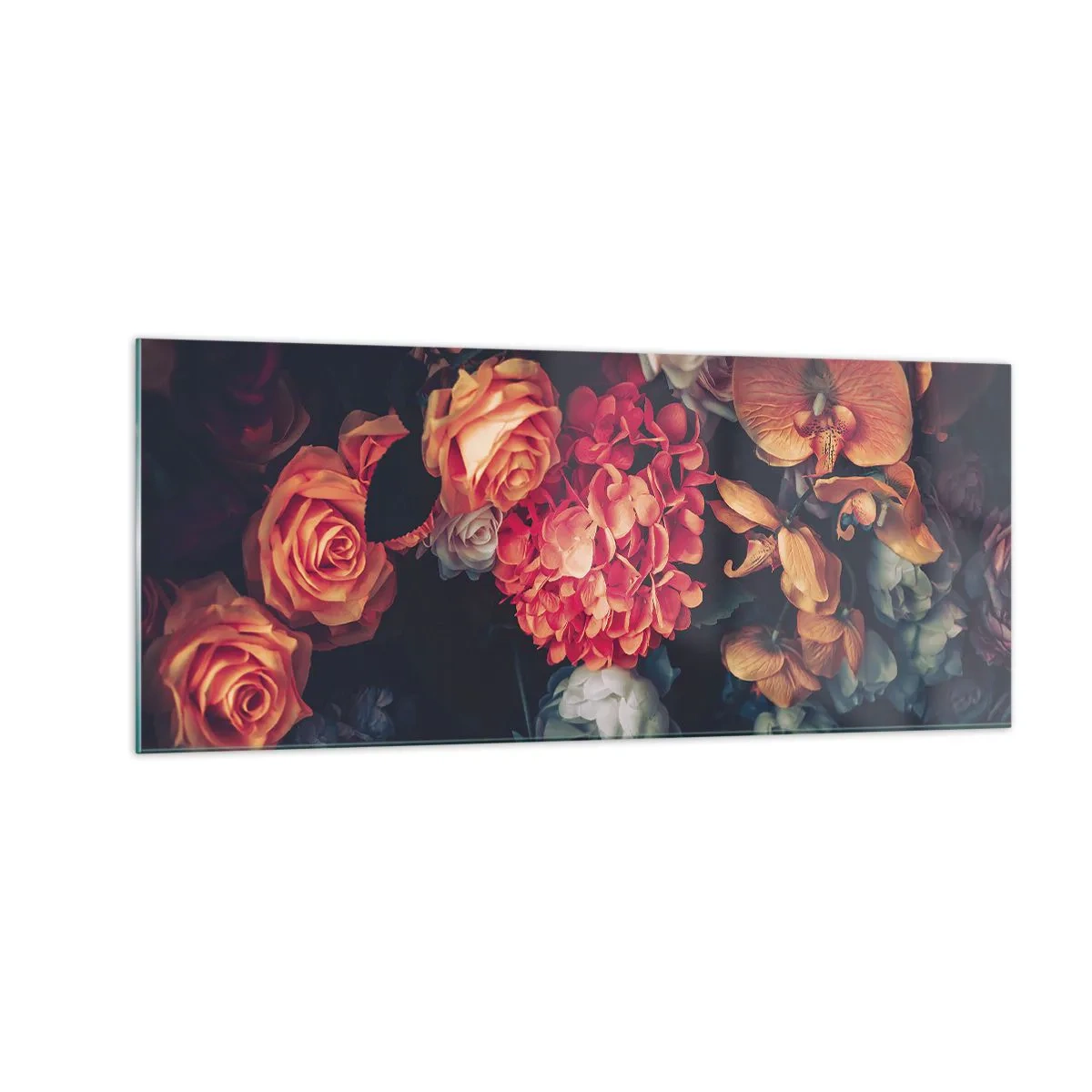 Glass picture - Like at Dutch Masters - 100x40 cm