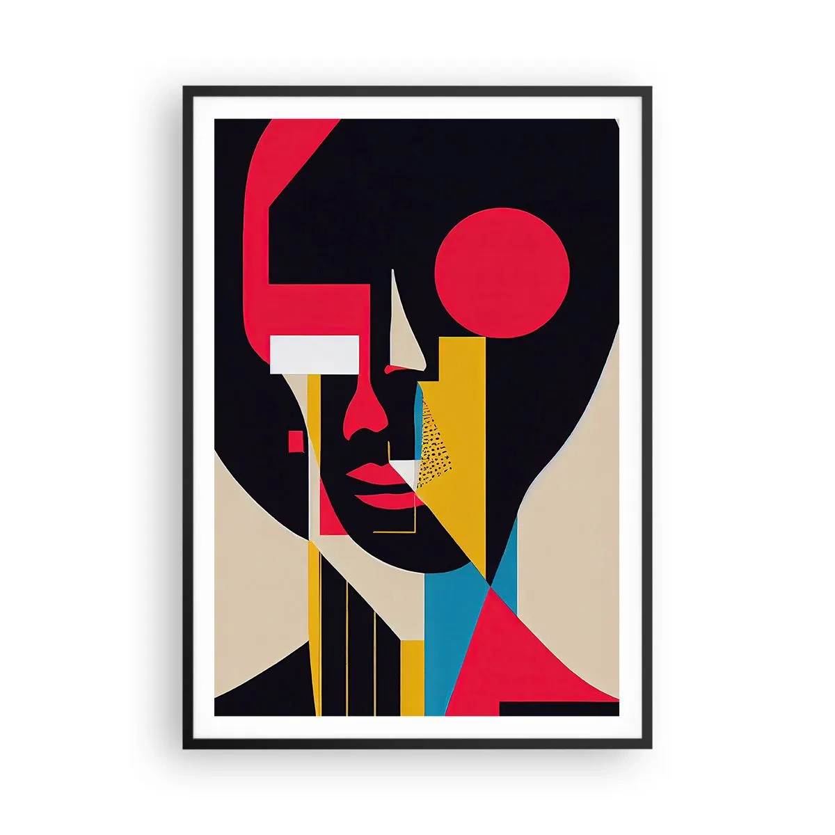 Poster in black frame - Her Interior World - 70x100 cm