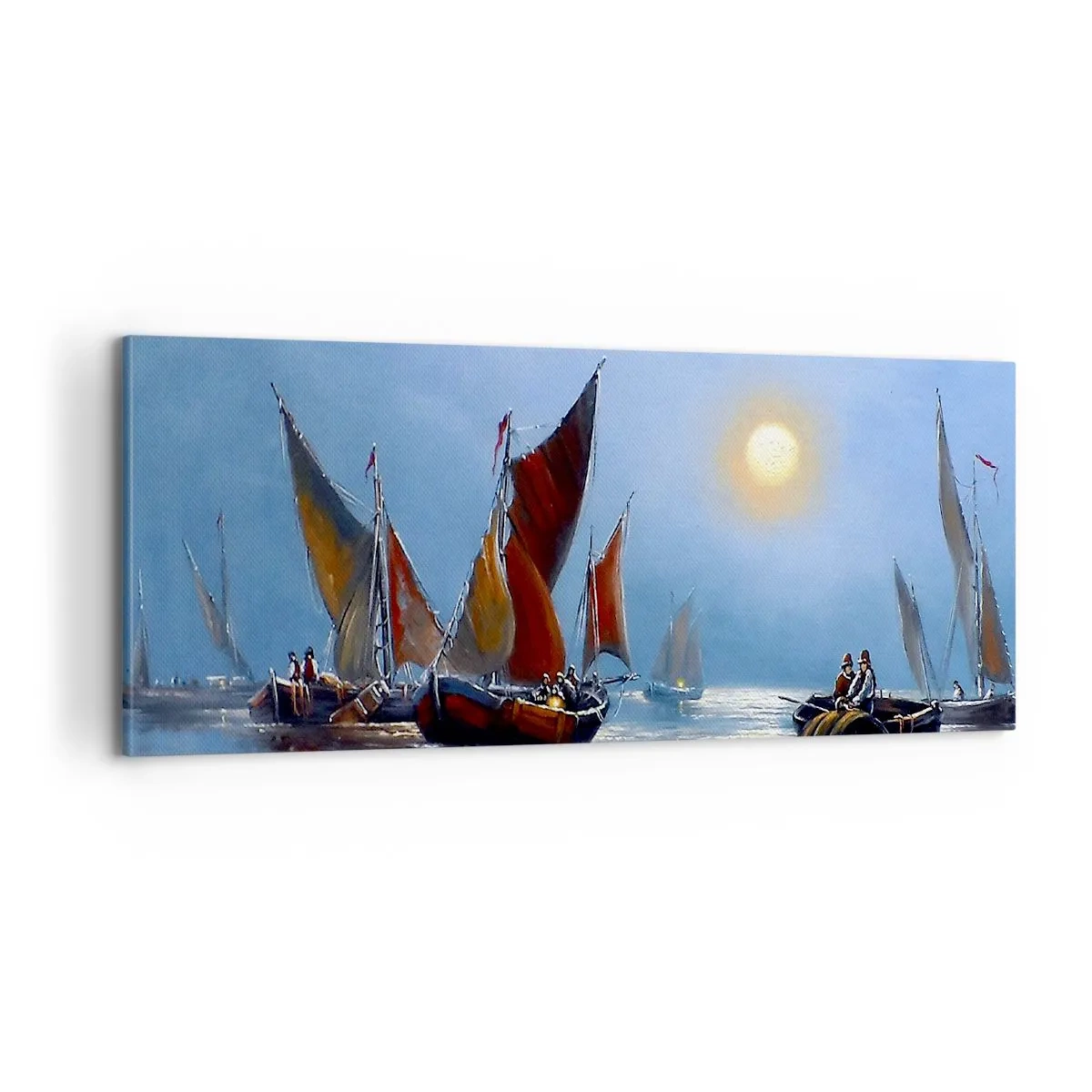 Canvas picture - Night Hunt - 100x40 cm