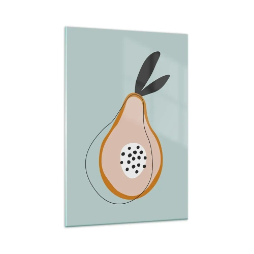 Glass picture - Penetrating the Nature of Things - 80x120 cm