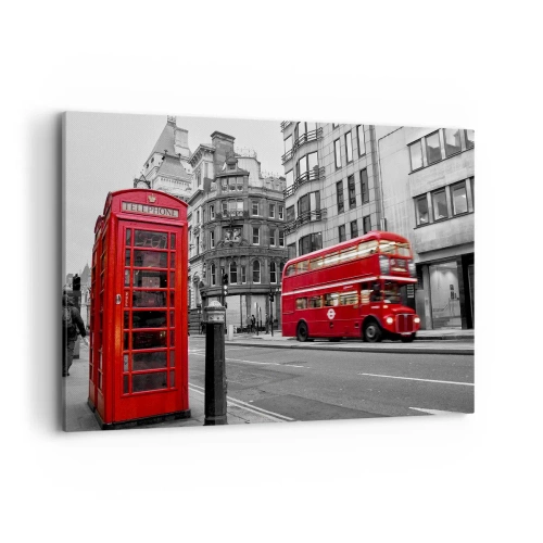 Canvas picture - The Reddest in Europe - 120x80 cm